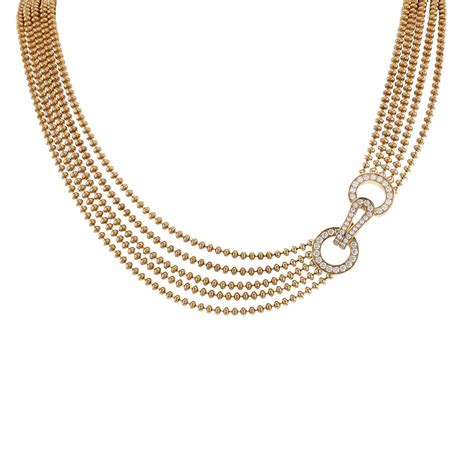 cartier grafe necklace.